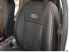 Автомобильные чехлы из экокожи Ford Focus 3 Sport+ 11- хэтчбек (Союз-Авто)
