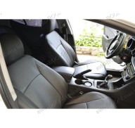 Автомобильные чехлы из экокожи Kia Optima 10-16 (Союз-Авто)