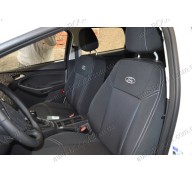 Автомобильные чехлы тканевые Ford Focus 3 Sport+ 11- хэтчбек (Союз-Авто)
