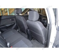 Автомобильные чехлы тканевые Kia Rio 11- (Союз-Авто)