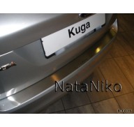 Накладка на бампер Ford Kuga 08-12 (NataNiko)