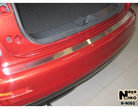 Накладка на бампер Nissan Juke 10- (NataNiko)