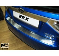 Накладка на бампер Subaru Impreza 3 07-11 (NataNiko)