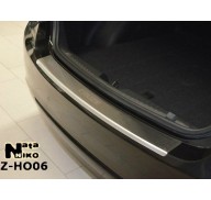 Накладка на бампер с загибом Chevrolet Cruze 08- (NataNiko)