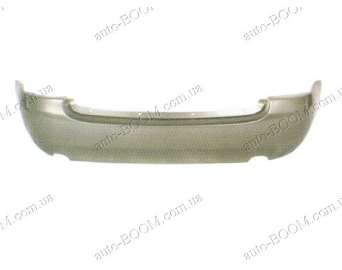 Бампер ВАЗ Лада Калина задний седан (окрашенный)