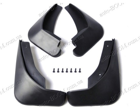 Брызговики на Ford Fiesta 6 08-15 хетчбек 4шт (AVTM)