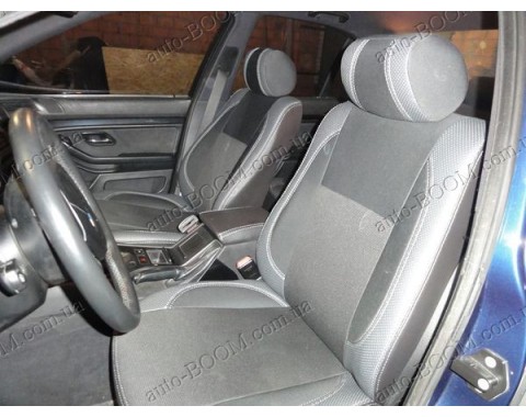 Чехлы на сиденья автомобиля BMW 5 E39 96-03 (MW Brothers премиум)
