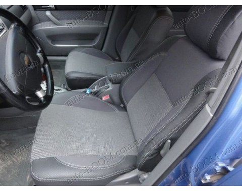 Чехлы на сиденья автомобиля Chevrolet Lacetti 04- (MW Brothers премиум)