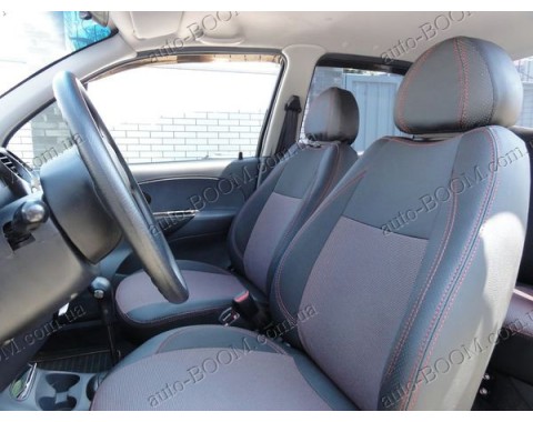 Чехлы на сиденья автомобиля Daewoo Matiz 09- (MW Brothers премиум)