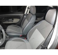 Чехлы на сиденья автомобиля Fiat Linea 07-12 (MW Brothers премиум)