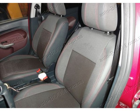 Чехлы на сиденья автомобиля Ford Fiesta 6 08-13 (MW Brothers премиум)