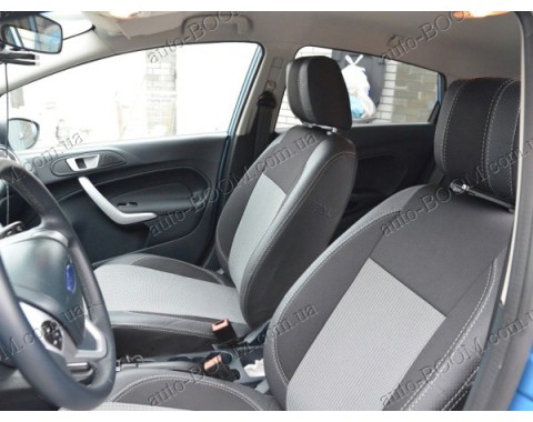 Чехлы на сиденья автомобиля Ford Fiesta 12- (MW Brothers премиум)