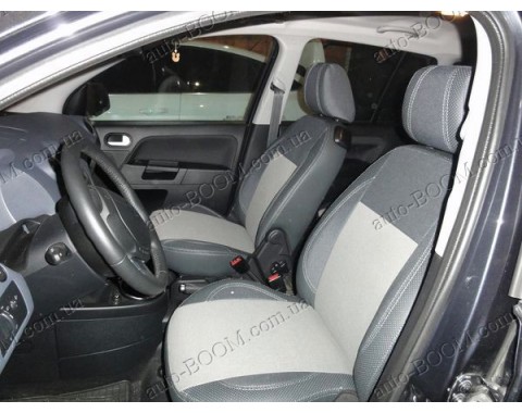 Чехлы на сиденья автомобиля Ford Fusion 02-12 (MW Brothers премиум)