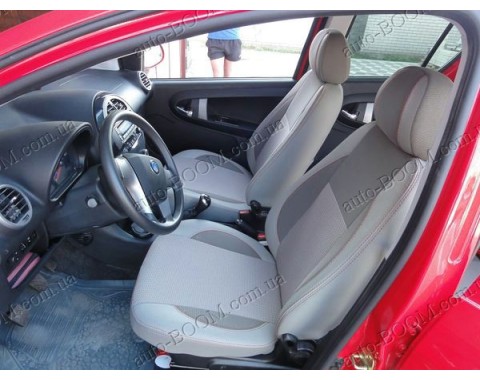 Чехлы на сиденья автомобиля Geely LC Cross 10- (MW Brothers премиум)