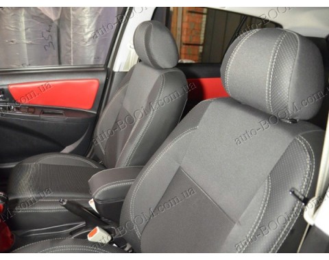 Чехлы на сиденья автомобиля Geely MK Cross 10- (MW Brothers премиум)