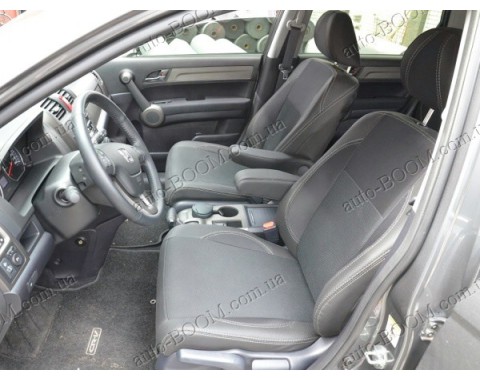 Чехлы на сиденья автомобиля Honda CR-V 3 06- (MW Brothers премиум)