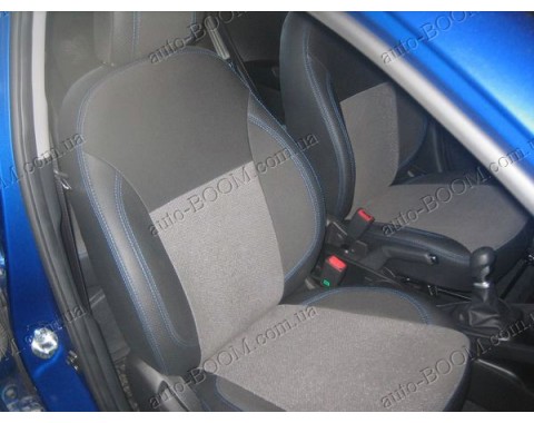 Чехлы на сиденья автомобиля Hyundai Accent 4 11- (MW Brothers премиум)