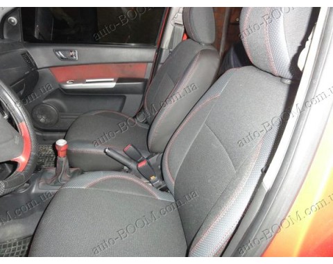Чехлы на сиденья автомобиля Hyundai Getz 02-11 (MW Brothers премиум)