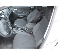 Чехлы на сиденья автомобиля Hyundai Santa Fe 12- (MW Brothers премиум)