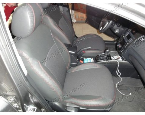 Чехлы на сиденья автомобиля Kia Cerato 2 08-12 (MW Brothers премиум)