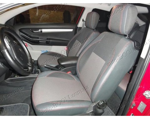 Чехлы на сиденья автомобиля Kia Pro Ceed 06-12 (MW Brothers премиум)