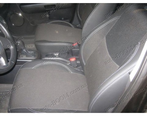 Чехлы на сиденья автомобиля Kia Soul 08- (MW Brothers премиум)