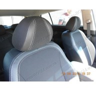 Чехлы на сиденья автомобиля Kia Sportage 10- (MW Brothers премиум)