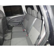 Чехлы на сиденья автомобиля Mitsubishi Outlander 03-06 (MW Brothers премиум)