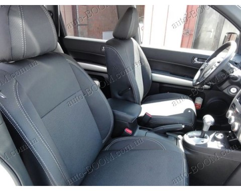 Чехлы на сиденья автомобиля Nissan X-Trail 2 XE 07- (MW Brothers премиум)