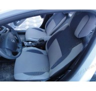 Чехлы на сиденья автомобиля Renault Fluence 09- цельный диван (MW Brothers премиум)