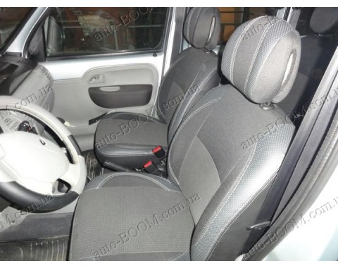 Чехлы на сиденья автомобиля Renault Kangoo 98-07 (MW Brothers премиум)