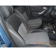 Чехлы на сиденья автомобиля Renault Logan 04-13 (MW Brothers премиум)