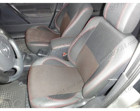 Чехлы на сиденья автомобиля Renault Megane 2 02-08 (MW Brothers премиум)