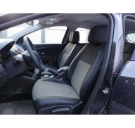 Чехлы на сиденья автомобиля Renault Megane 3 08- (MW Brothers премиум)