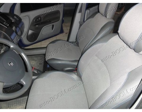 Чехлы на сиденья автомобиля Renault Symbol 02-08 (MW Brothers премиум)