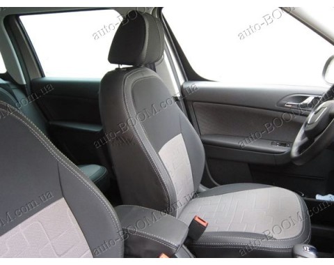 Чехлы на сиденья автомобиля Skoda Yeti 09- (MW Brothers премиум)