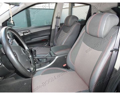Чехлы на сиденья автомобиля SsangYong Actyon 06-11 (MW Brothers премиум)