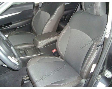 Чехлы на сиденья автомобиля Subaru Outback 4 09- (MW Brothers премиум)