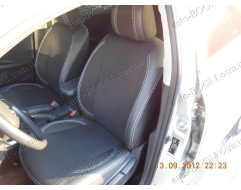 Чехлы на сиденья автомобиля Toyota Corolla 10 06-12 (MW Brothers премиум)