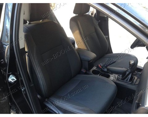 Чехлы на сиденья автомобиля Toyota Corolla 11 12- (MW Brothers премиум)