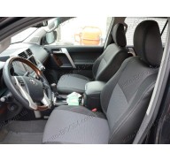 Чехлы на сиденья автомобиля Toyota Prado 150 09- (MW Brothers премиум)