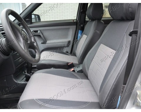 Чехлы на сиденья автомобиля ВАЗ 2112 96- (MW Brothers премиум)