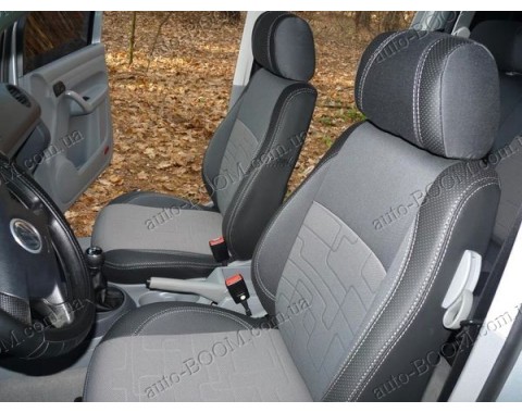 Чехлы на сиденья автомобиля VW Caddy 3 04-10 (MW Brothers премиум)