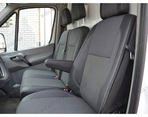 Чехлы на сиденья автомобиля VW Crafter 06- (MW Brothers премиум)