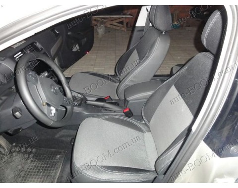 Чехлы на сиденья автомобиля VW Jetta 6 10- (MW Brothers премиум)