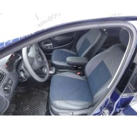 Чехлы на сиденья автомобиля VW Polo 5 09- хетчбек (MW Brothers премиум)