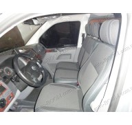 Чехлы на сиденья автомобиля VW T5 03- (1+2) (MW Brothers премиум)