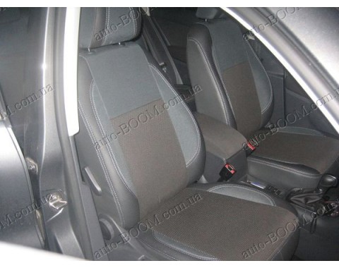 Чехлы на сиденья автомобиля VW Tiguan 08- (MW Brothers премиум)