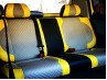 Чехлы на сиденья автомобиля Audi A4 B7 04-07 (Tuning Cobra цветные)