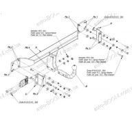 Фаркоп на BMW 5 E60/E61 03-10 M5